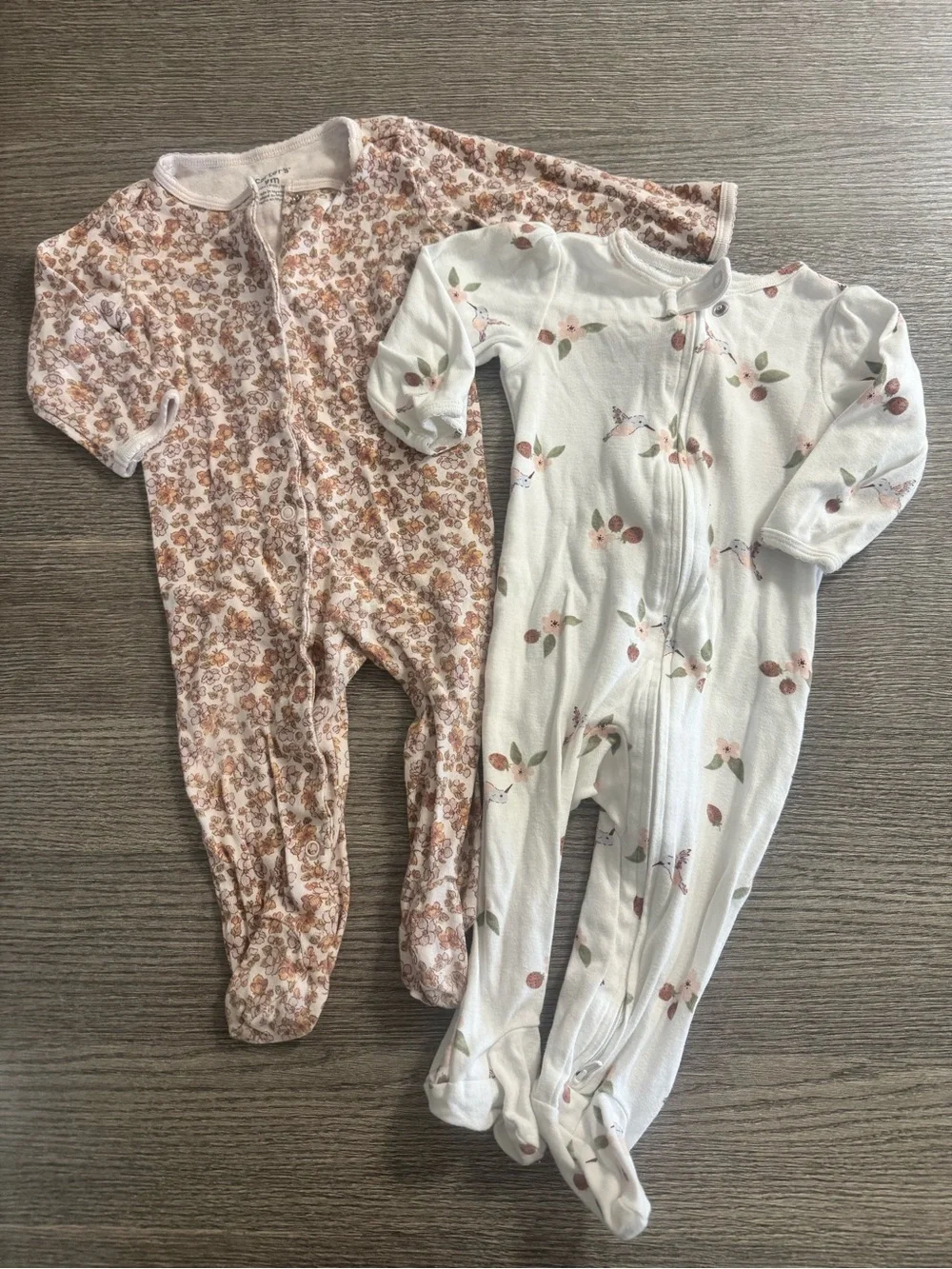 Baby Girl 6-9 Months One Piece Rompers Lot 12 Pcs Brands List In The Description